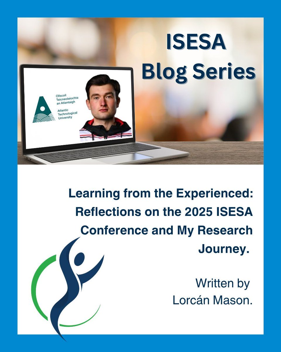 IrishSESA's tweet image. 📝 New Blog: Lorcán Mason is a 3rd year Ph.D. student at ATU Donegal who attended the ISESA conference and presented two of his Ph.D studies. In this blog, he shares his reflections and lessons learned from the conference. 
Read it here: isesa.ie/blogs