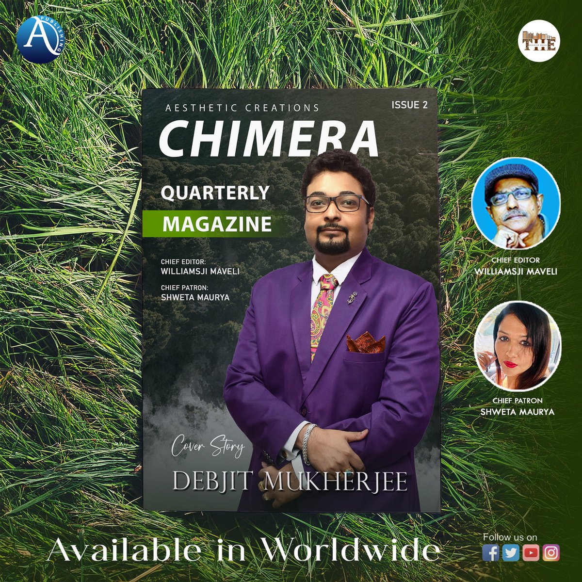 authorsclick's tweet image. Chimera Global Magazine – Issue 2 is now available worldwide! 🌍📖

🔗 Grab your copy now: amazon.in/Chimera-AESTEH…

Let Chimera inspire you to create, connect, and see the world differently.

#ChimeraGlobalMagazine #Issue2