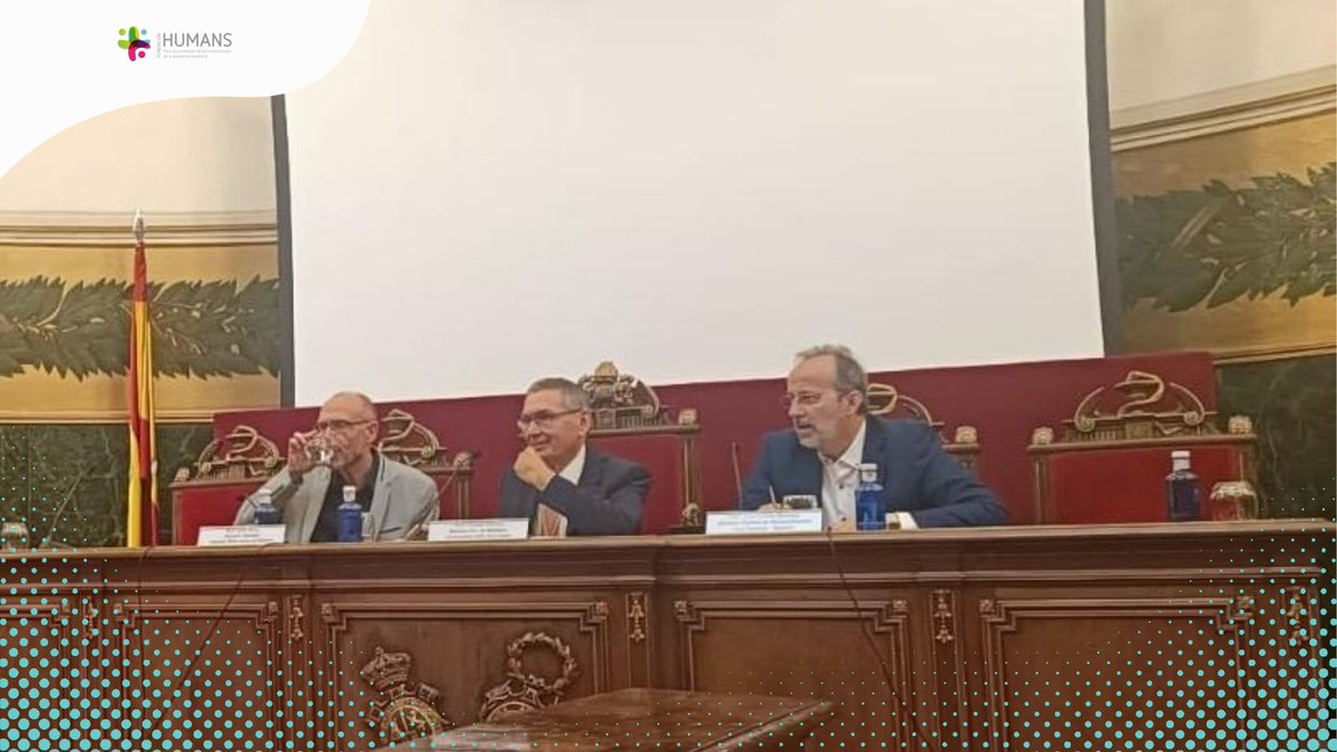 Fundación Humans (@humansfundacion) on Twitter photo Nuestro presidente, <a href="/JulioZarcoR/">Julio Zarco</a>, ha formado parte hoy del curso “Humanización de la salud en el siglo XXI” llevado a cabo por la Facultad de Medicina de la <a href="/USPCEU/">Universidad CEU San Pablo</a>.
➡️Zarco ha abordado la importancia de la gestión humanizada.
📍Real Academia Nacional de Medicina de España. Nuestro presidente, <a href="/JulioZarcoR/">Julio Zarco</a>, ha formado parte hoy del curso “Humanización de la salud en el siglo XXI” llevado a cabo por la Facultad de Medicina de la <a href="/USPCEU/">Universidad CEU San Pablo</a>.
➡️Zarco ha abordado la importancia de la gestión humanizada.
📍Real Academia Nacional de Medicina de España.