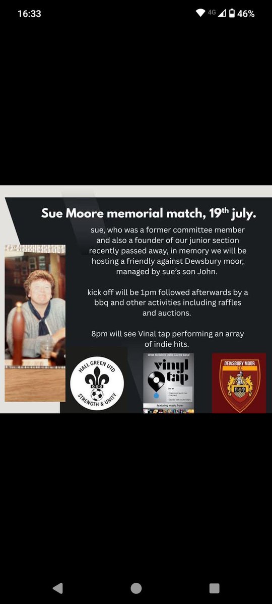 yorkshiregroundhopper (@smilerhopper) on Twitter photo <a href="/NonLeagueFix/">NonLeagueFixtures</a> 1300 kick off at <a href="/HallGreen_Utd/">Hall Green United</a> v <a href="/DewsburyMoorFC/">Dewsbury Moor FC</a>
Should enable triple Saturday gamedays with at Yorkshire Christian league summer cup games at KO 1030 and a pre season friendly at 1500 in Wakefield Barnsley Huddersfield area <a href="/NonLeagueFix/">NonLeagueFixtures</a> 1300 kick off at <a href="/HallGreen_Utd/">Hall Green United</a> v <a href="/DewsburyMoorFC/">Dewsbury Moor FC</a>
Should enable triple Saturday gamedays with at Yorkshire Christian league summer cup games at KO 1030 and a pre season friendly at 1500 in Wakefield Barnsley Huddersfield area