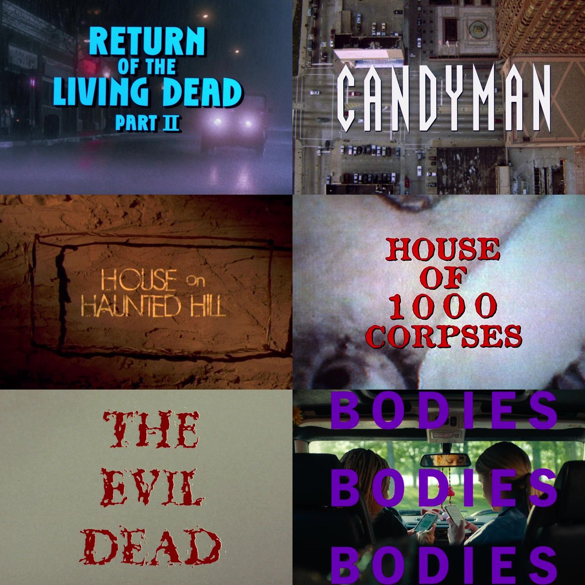Fans del cine de terror, ¿cuál de estos 6 títulos es tu favorito?