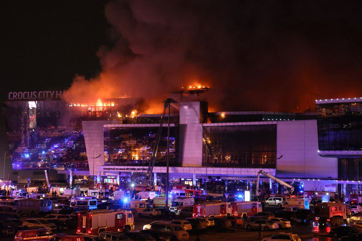 thenexgentimes's tweet photo. 🚨BIG BREAKING: 🇺🇦Ukraine 'Behind' 🇷🇺Russia’s Deadliest Crocus Terror Attack

Russian investigators say the 2024 concert hall massacre was carried out “in Ukraine’s interests”

ISIS had claimed responsibility for the attack that killed 149 people.

#CrocusAttack #Russia #Ukraine https://t.co/PNaec12pAb