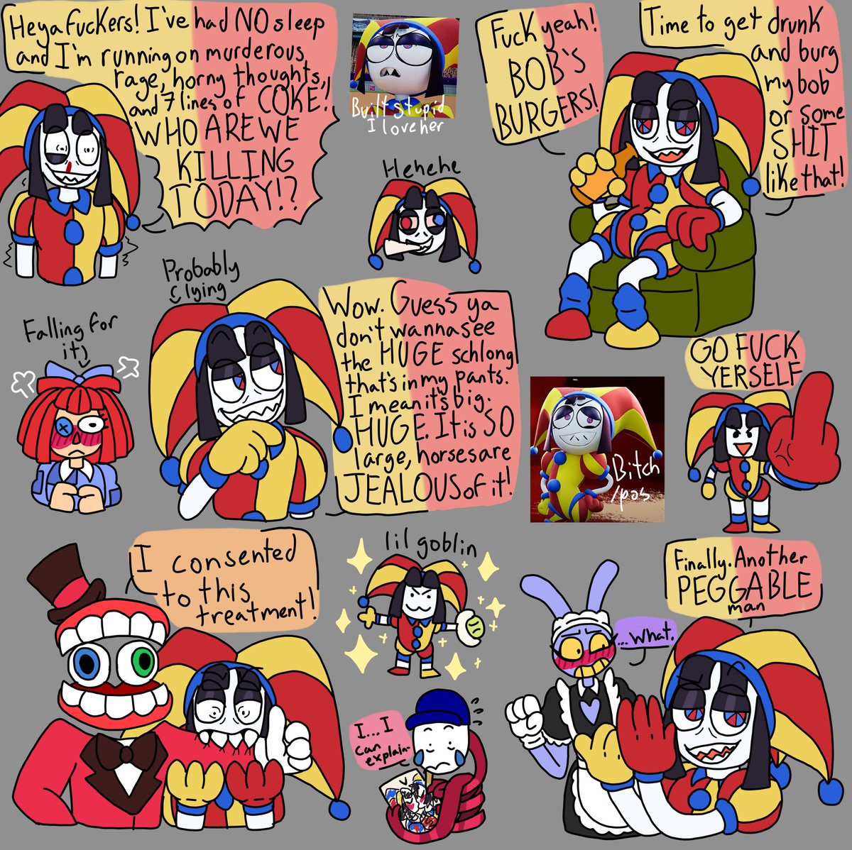 DemShitpostsBro's tweet image. I like Evil Pomni :3c #TADC #TheAmazingDigitalCircus