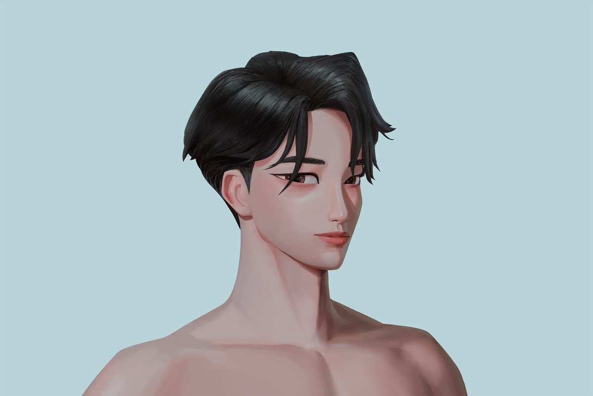 nachomolinaart's tweet image. #KPOPDEMONHUNTERS
#jinu shading pass and demon marks exploration. Tyring my best to bring that korean beauty to the painting.