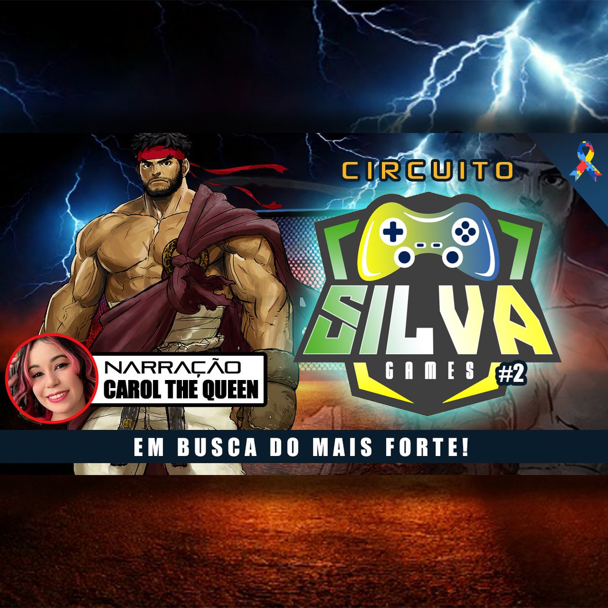 🎉 GRANDE ANÚNCIO! 🎉
Vem aí o Circuito SilvaGames #2 de STREET FIGHTER 6 com R$3.000 em premiação!

📅 Cronograma:
• 1ª Etapa – 10/07
• 2ª Etapa – 17/07
• 3ª Etapa – 31/07
• 4ª Etapa – 07/08
• 5ª Etapa – 14/08
• 6ª Etapa – 21/08
• Finais (Top 8) – 04/09

🏆 Premiação