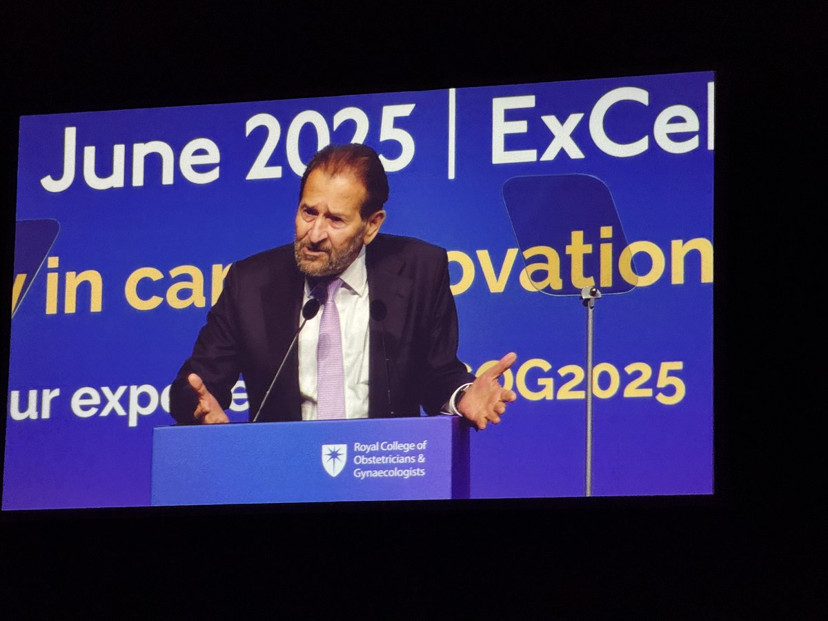 imanany's tweet photo. #RCOG2025 @ProfHShehata  brilliant lineup of speakers and talks this year. Kypros is a superstar. @wesstreeting seemed sincere in plans to prioritise maternity care. Menopause, FGC all being addressed https://t.co/MStZumGKEm