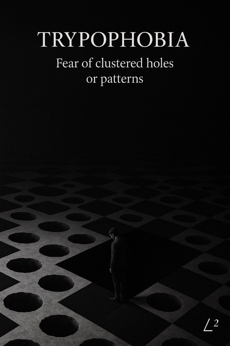 TheLuckyLineX's tweet photo. #Trypophobia #PsychologyFacts #MentalHealthAwareness #PhobiaExplained #FearPatterns #CognitiveScience #PsychologicalDisorders #VisualAnxiety #MindAndBehavior #TheLuckyLine #PhobiaSeries https://t.co/AQIuNoDDvG