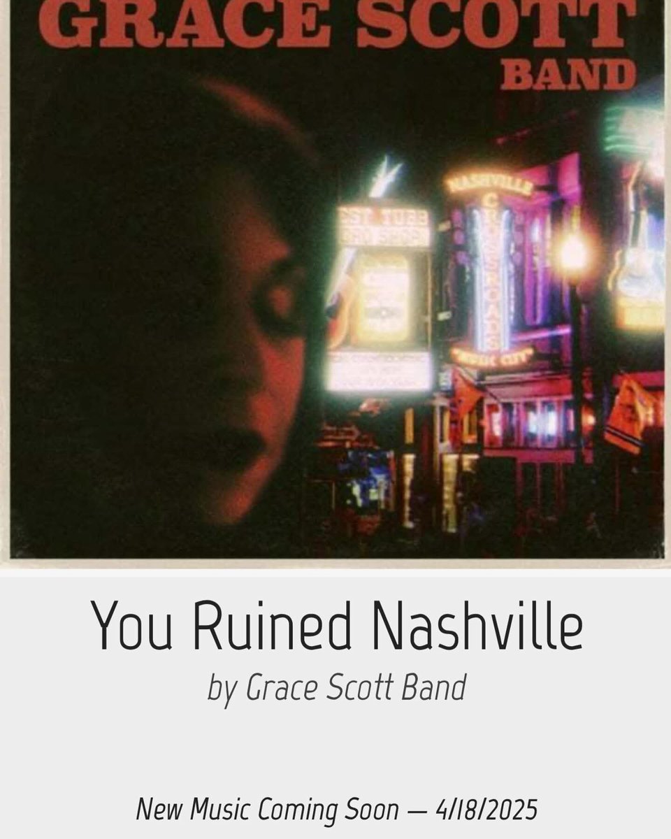 Listen to our latest release, our EP “You Ruined Nashville”!
