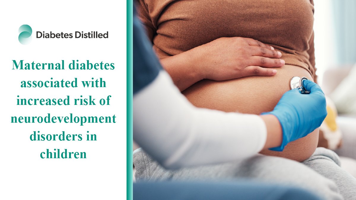 This giant meta-analysis of over 56 million pregnancies identifies links between diabetes and neurodevelopmental disorders in the offspring.

Pam Brown reviews the implications for care: eu1.hubs.ly/H0l5nB90