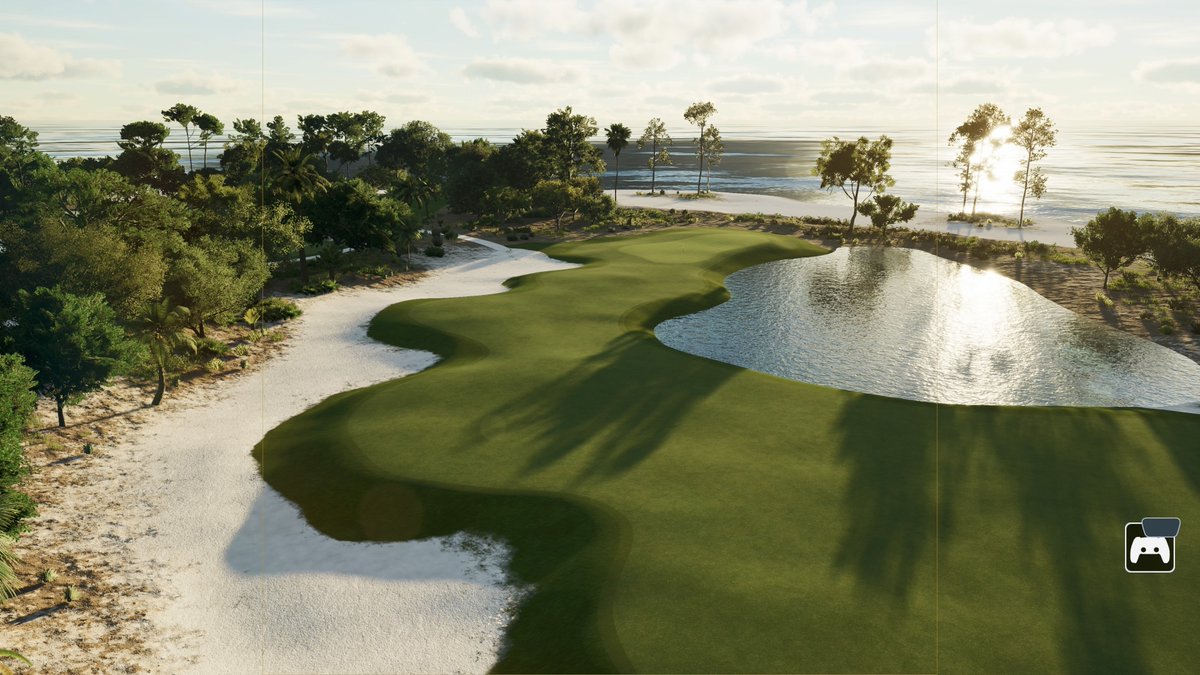 IrishgolfD's tweet photo. Osprey Bay is now published as an alt for WCoD. This is a resort style course set on the Florida gulf coast. There are no traditional bunkers here, as all sand is considered a waste area. While fairways are wide, lots of trouble lurks if you miss https://t.co/kWGEPVby0l