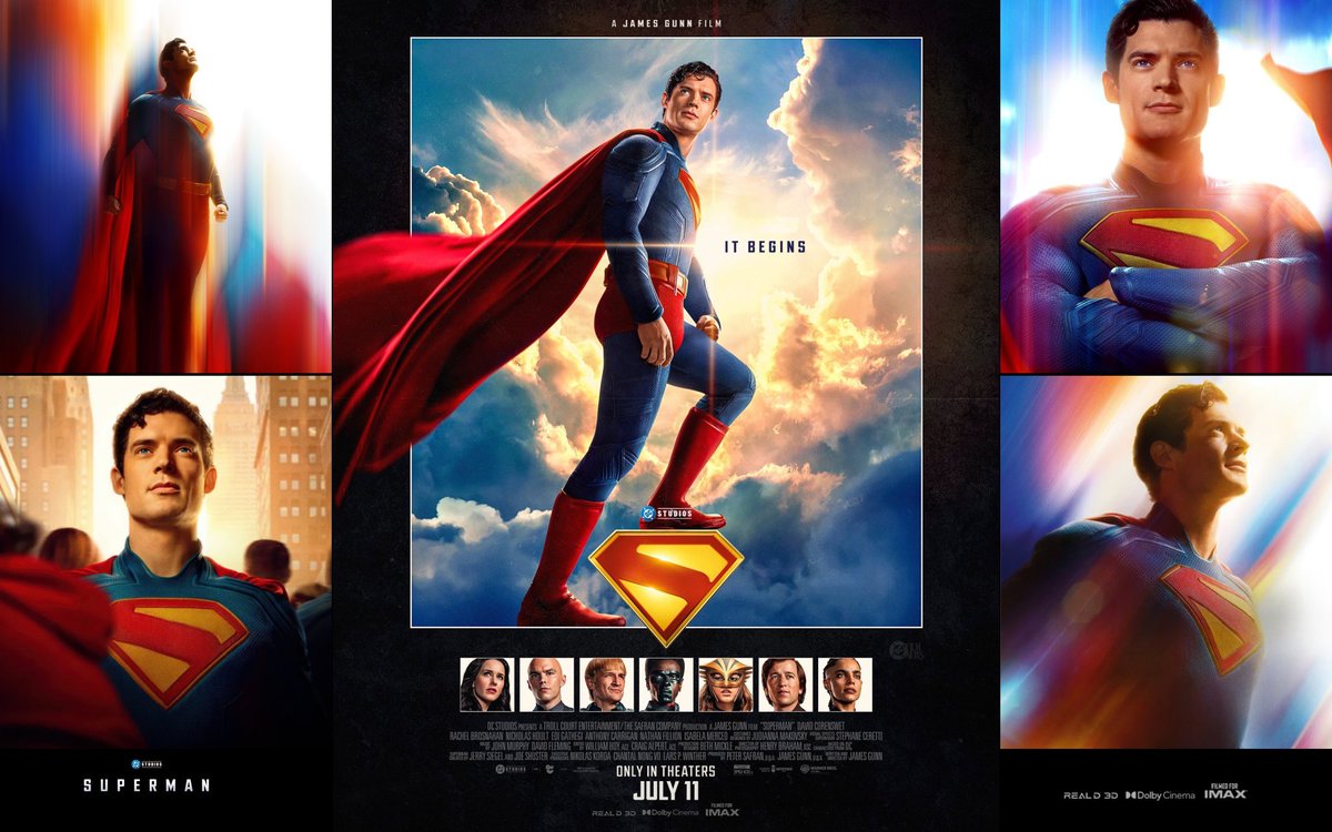 AlexEstebanDC's tweet photo. Todos los pósters de #Superman hasta la fecha https://t.co/VfjHXBWjvv