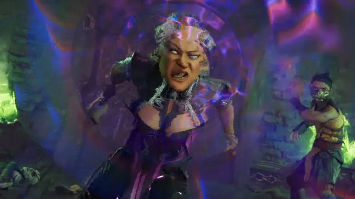 SonicHaXD's tweet image. Therapist : Bald Sindel isn&apos;t real she can&apos;t hurt you.

Bald Sindel :