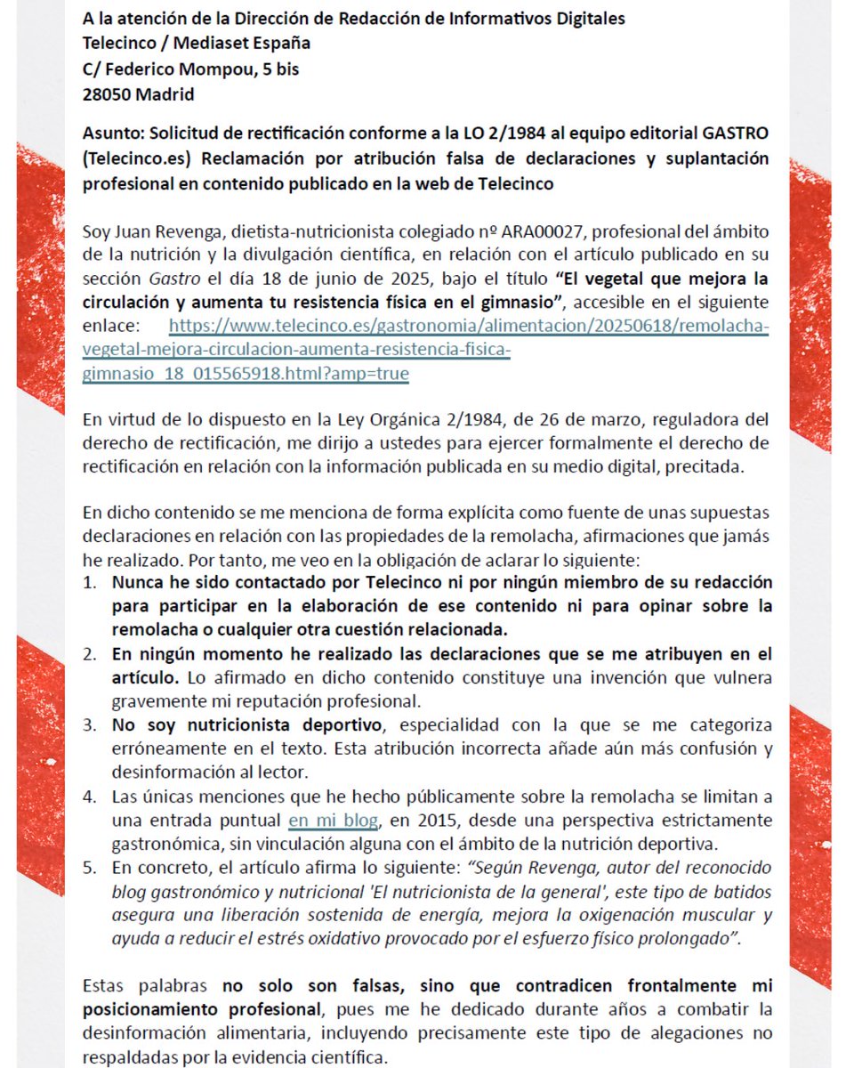 Juan Revenga tweet media