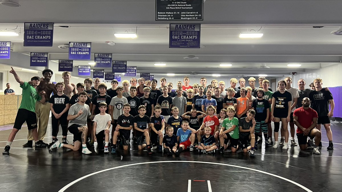 🔥𝐖𝐎𝐑𝐊𝐈𝐍 𝐅𝐄𝐕𝐄𝐑 𝐌𝐎𝐍𝐃𝐀𝐘🔥 

⏰ - Practice Today 6:00-7:30 p.m. 
🤼 - Youth, Middle School, High School
📍 - University of Mount Union 
💲 - $10 Drop-In Fee 
🥤 - Bring your own water bottle

Registration &amp; Info: 
riggswrestlingacademy.com