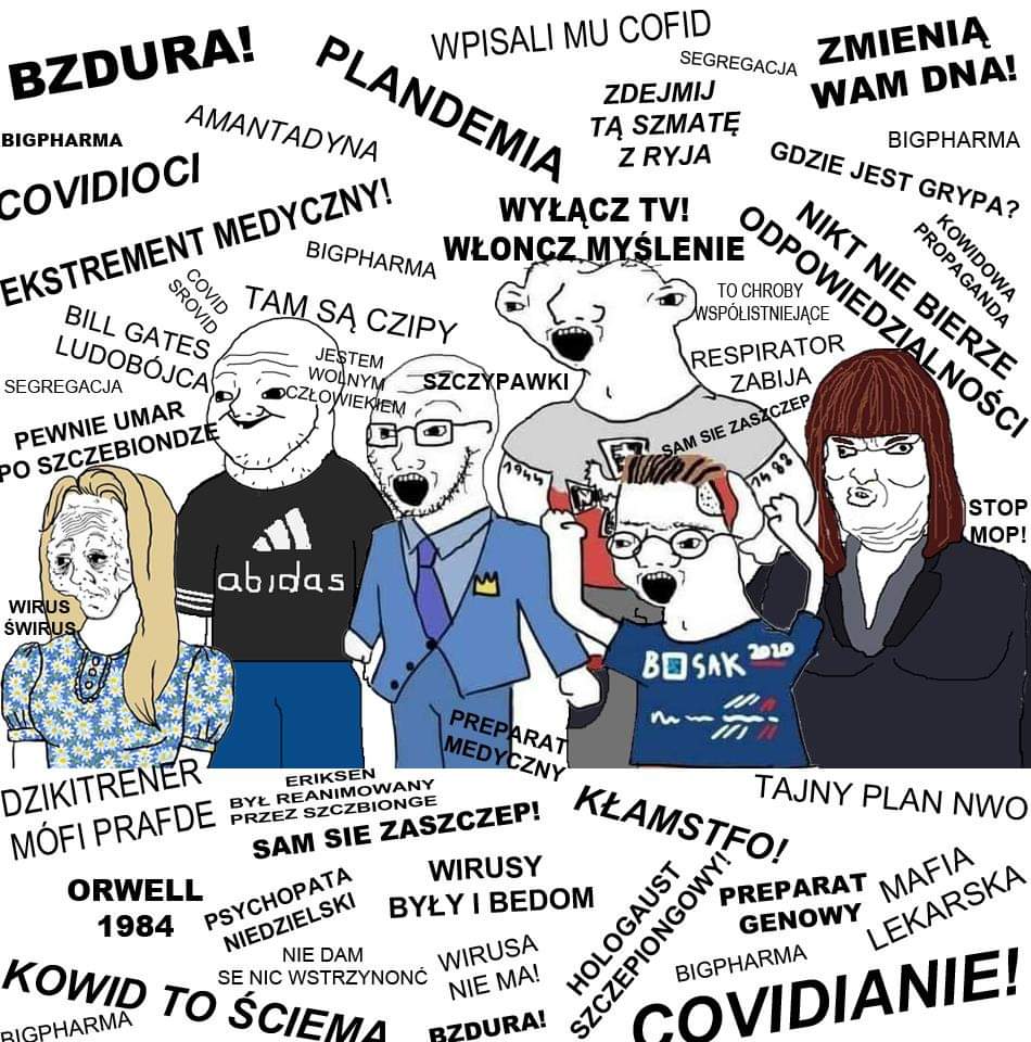 <a href="/KONFEDERACJA_/">Konfederacja</a> <a href="/SlawomirMentzen/">Sławomir Mentzen</a> Konfederacja złożona z szurów i wszelkiej maści spiskowców, antyszczepów, altmedów i innych pokemonów wyzywa innych od szurów XDDDD

PRAWDZIWE KINO