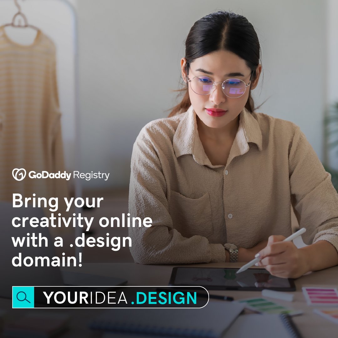 .design takes your personal branding to a new level, making your domain part of your story.

#designers #artists #creativebusiness