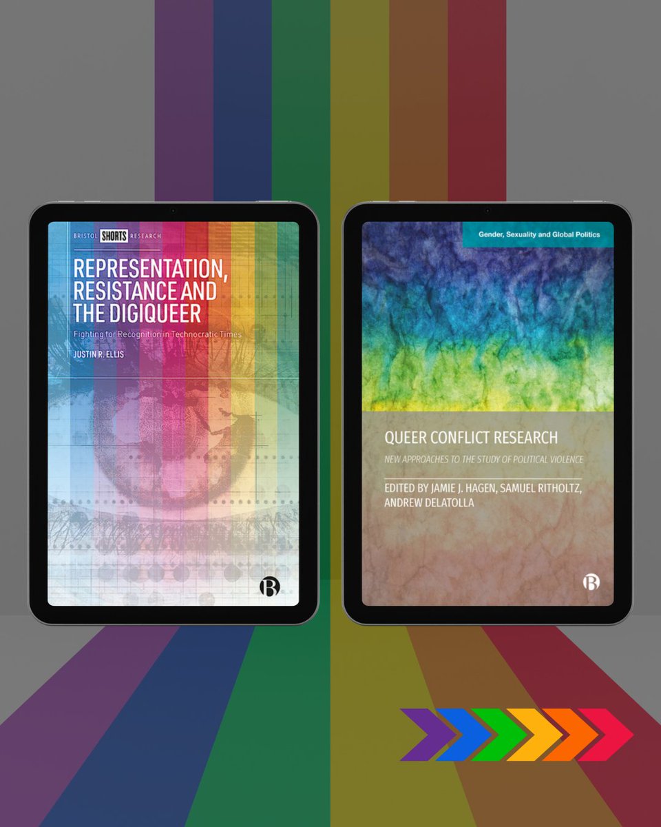 Happy #PrideMonth! 🌈💖

Join us in celebrating #Pride2025 with 75% off selected eBooks until 30 June with code PRIDE75.

Pride Month is a time to honour the history and contributions of the #LGBTQ+ community, while continuing the fight for equality.

bristoluniversitypress.co.uk/bup-home