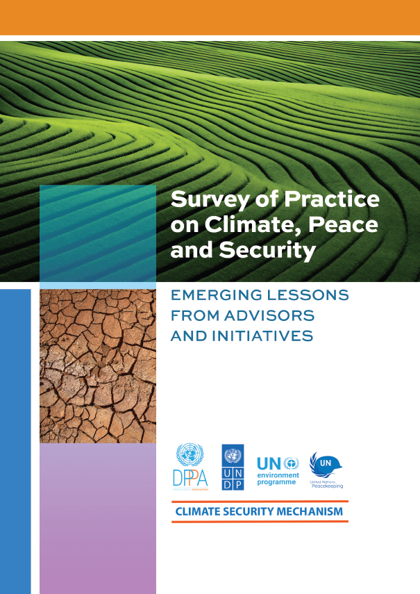 Now online: #ClimateSecurityMechanism Survey of Practice on Climate, Peace &amp; Security - drawing on insights from field-based advisors and global initiatives to show how climate analysis supports conflict prevention and inclusive peacebuilding: bit.ly/45xoQzU