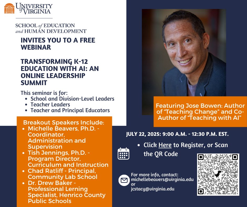 Less than one month away! Professional Learning for #EdLeaders! Here's the link to register: events.zoom.us/ev/AjC4d6H16Eq…