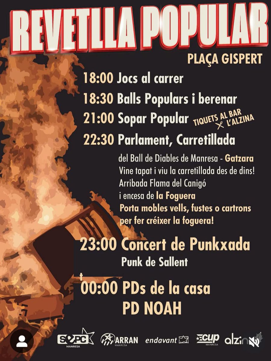 kukoMark5's tweet photo. Revetlles de Sant Joan 
#Manresa https://t.co/yuFyhwYpPh