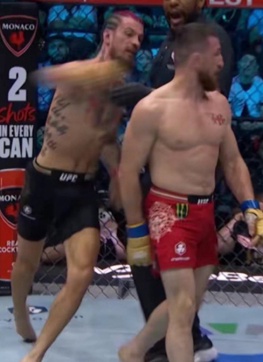 me sneaking into the cage to congratulate Ilia Topuria if he beats Charles Oliveira on Saturday: