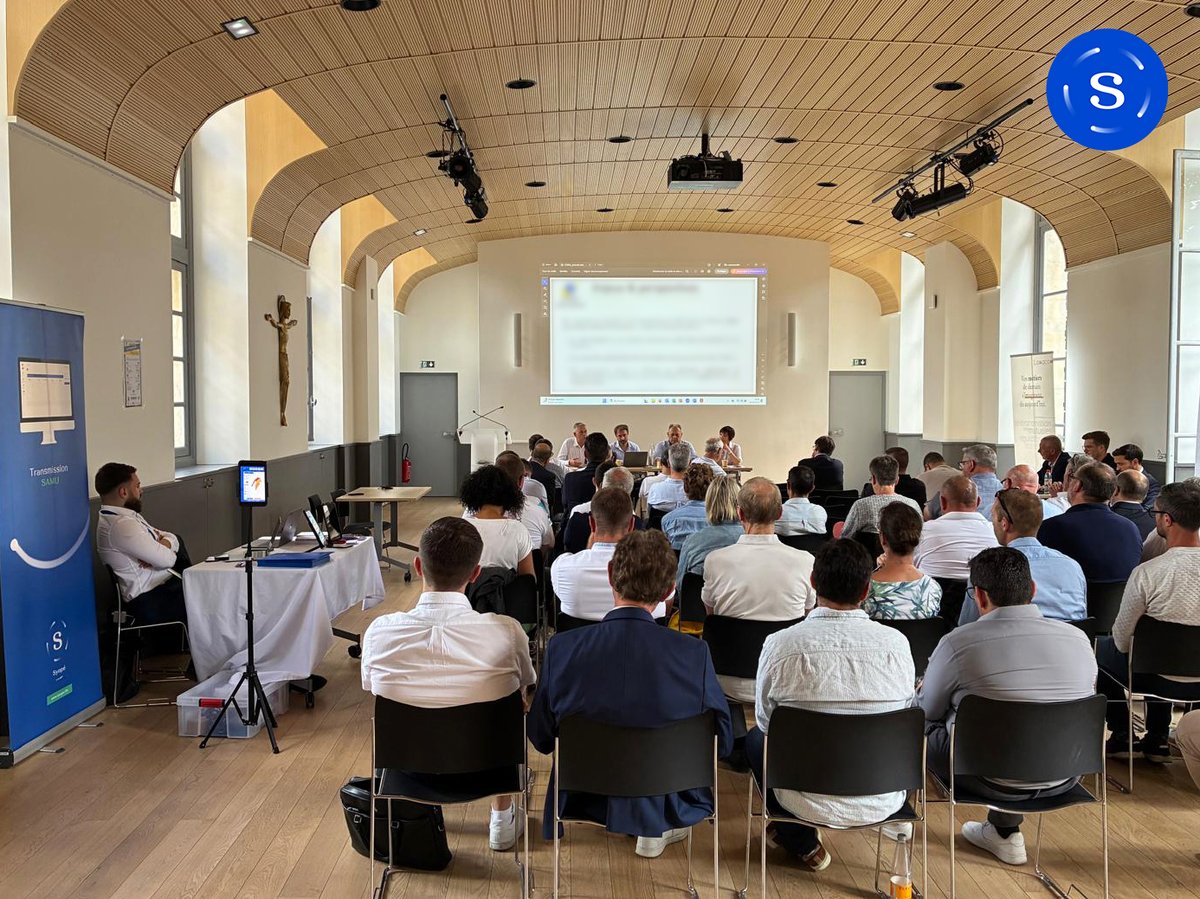 syopelife's tweet photo. Journée des Présidents #CNSA 🚑
Nous avons eu le plaisir de participer à la Journée des Présidents organisée par la @CNSAambulances.
💬 Merci à tous pour votre accueil et ces échanges enrichissants !
#Ambulances #ATSU #Syopé #TILDEV #BilanDématérialisé #FicheBilan #BilanNumérique https://t.co/tXMXJJYDqH