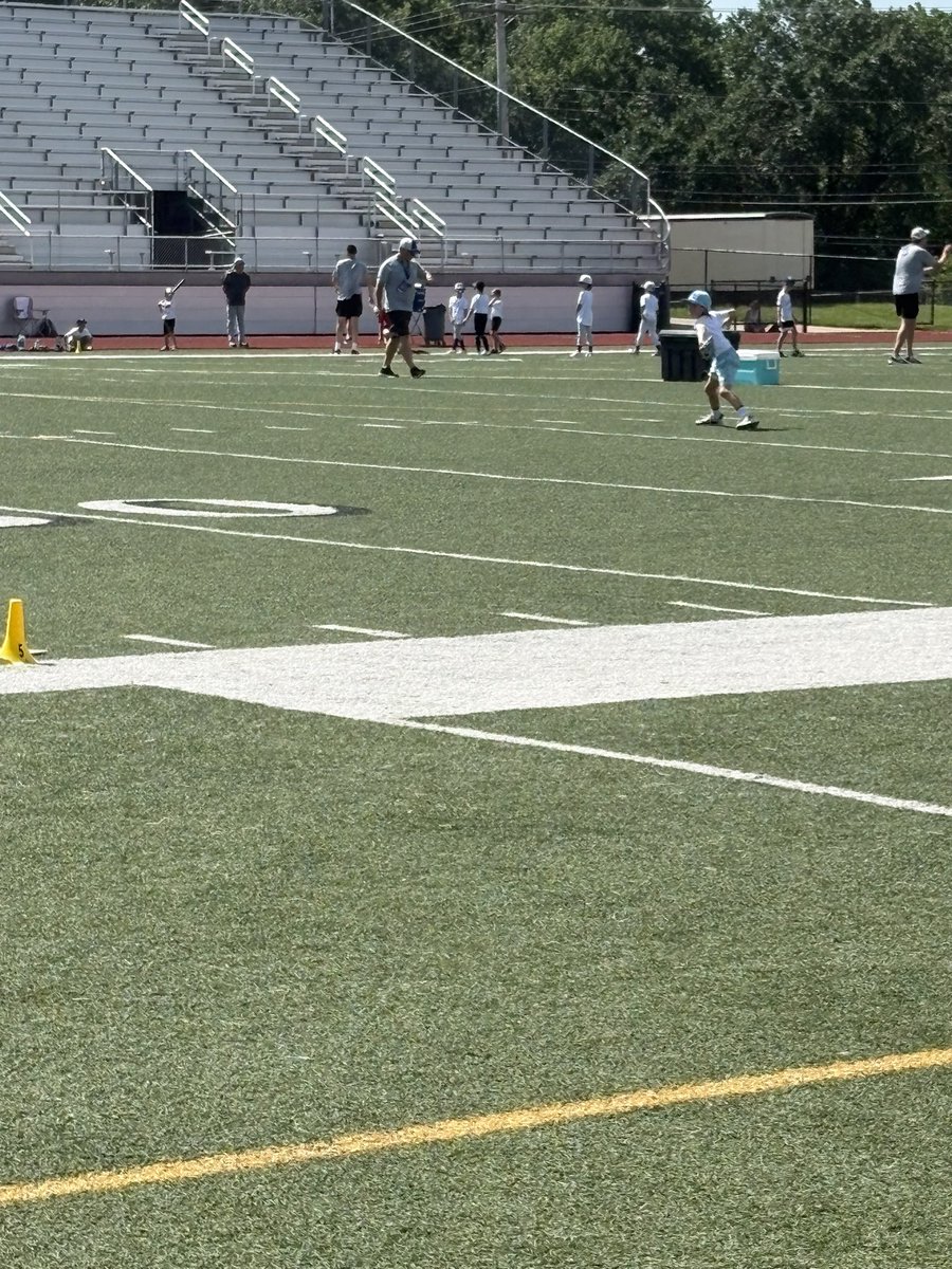 Jax and baseball never stops! At Bobby Witt Camp with <a href="/ProCamps/">ProCamps</a> <a href="/CommunityAmerCU/">CommunityAmerica</a>