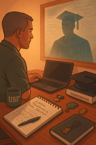 drtaylorwn's tweet photo. 📚 Publishing is more than academic output—it’s identity work.

I remember the first time I submitted a manuscript. I wasn’t just nervous—I was questioning whether my voice, rooted in military service, adult learning, and student advocacy, even belonged in the academy. https://t.co/9HUdAnCSll