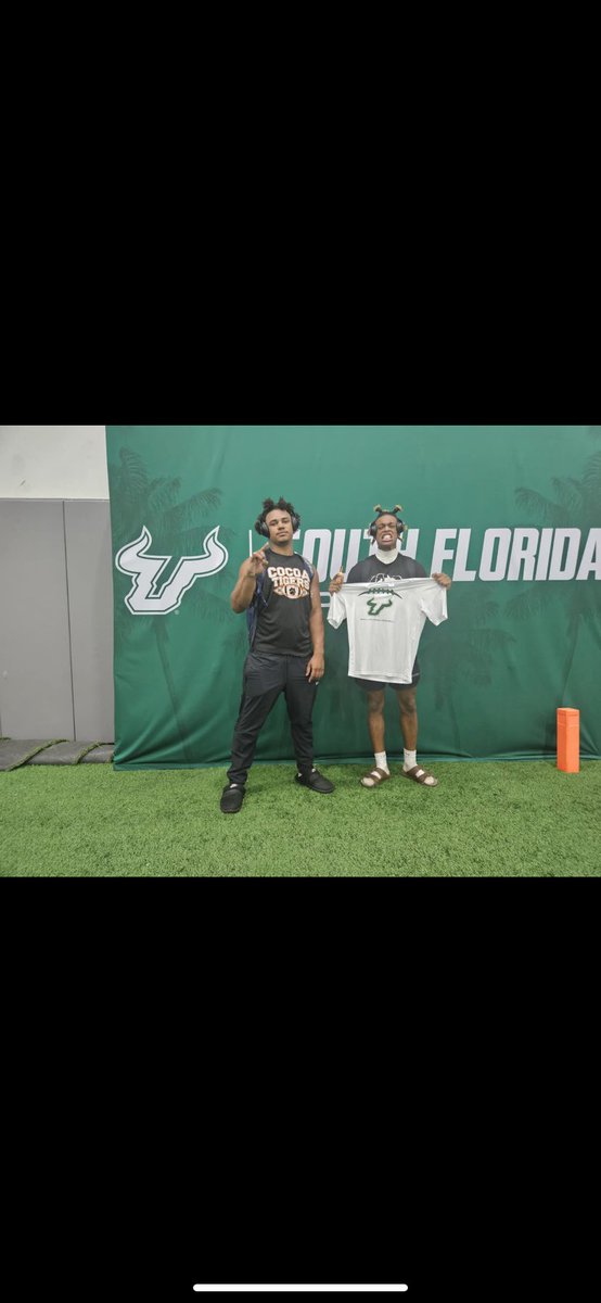 kyreebrooks12's tweet image. Had a great day yesterday at the university of South Florida! @Cocoa_Schneider @coachcam_ @ToddOrlandoUSF