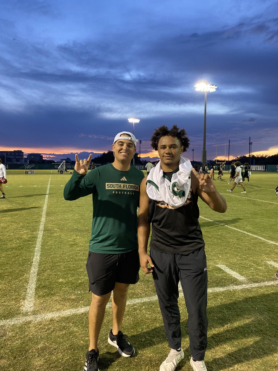 kyreebrooks12's tweet image. Had a great day yesterday at the university of South Florida! @Cocoa_Schneider @coachcam_ @ToddOrlandoUSF