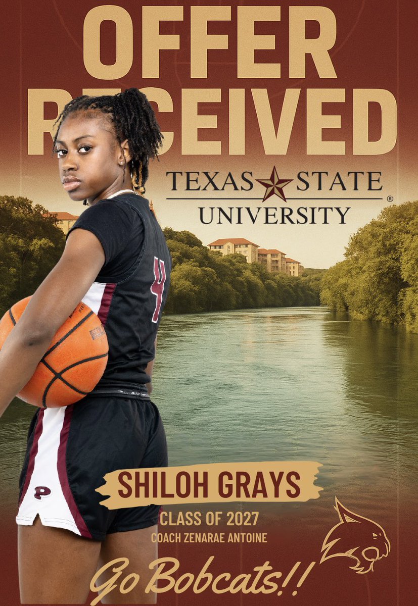 7Grays's tweet image. 14 🏀years at 1 great school makes @Coach_Z_Antoine a legend in 1 great state. #offered @ShowGrays #GoBobcats @TXStateWBB @FAMhoopsGbb @oilerpride_gbb #Texaskid #thehappyhooper #iOnlyraiseBallers