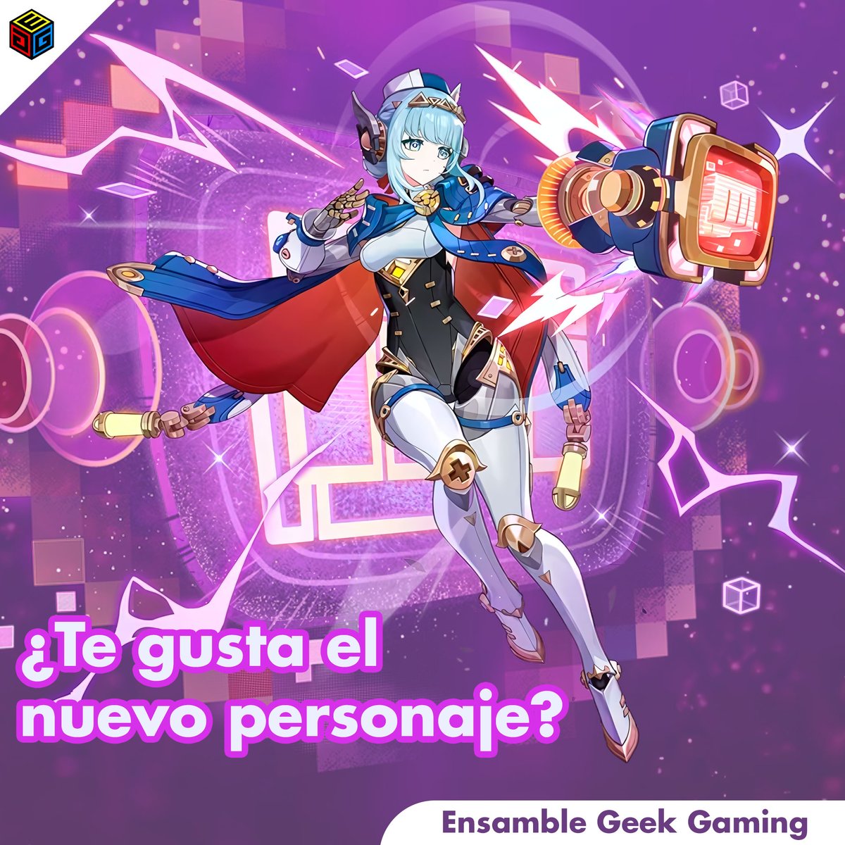 Les gusta el nuevo personaje #Ineffa? 

Si, no y por qué? los leemos

 #GenshinImpact