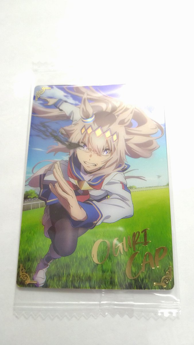 アァアィィイイヤァァアアィァァッッッッッッ!!!!!!
数年ぶりにウエハース買って一発ツモィッッッ!!!
自慢させて❤ 