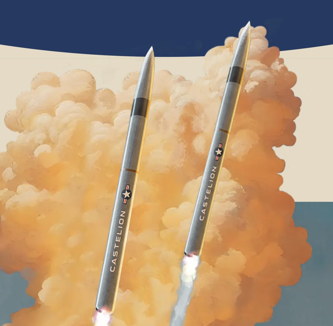 SilentVentures's tweet image. Our LPs keep asking if @CastelionCorp is a design agency or hypersonic missile company. We swear to them it’s the latter, but also understand their skepticism.