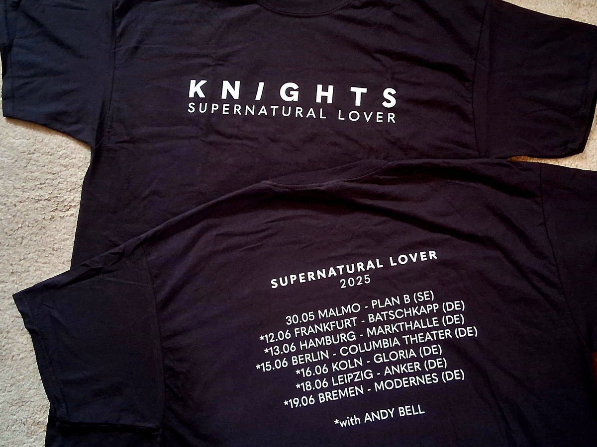 KNIGHT$ (@jpsknights) on Twitter photo Last few tour shirts here! First come first served... 😎
knights101.bandcamp.com/.../tour-shirt…... Last few tour shirts here! First come first served... 😎
knights101.bandcamp.com/.../tour-shirt…...