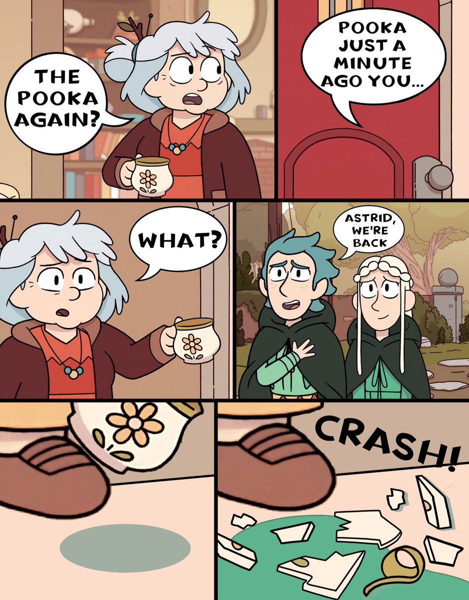 HJPLA_255's tweet image. WHAT IF JOHANNA&apos;S PARENTS HAD MANAGED TO RETURN TO THE HUMAN WORLD?

(This would possibly have been Astrid&apos;s Reaction upon seeing them again after a Long Time) 😢

#SaveJohannaParents #Phinium #Lydia #Astrid #HildaTheSeries #Hilda #Netflix