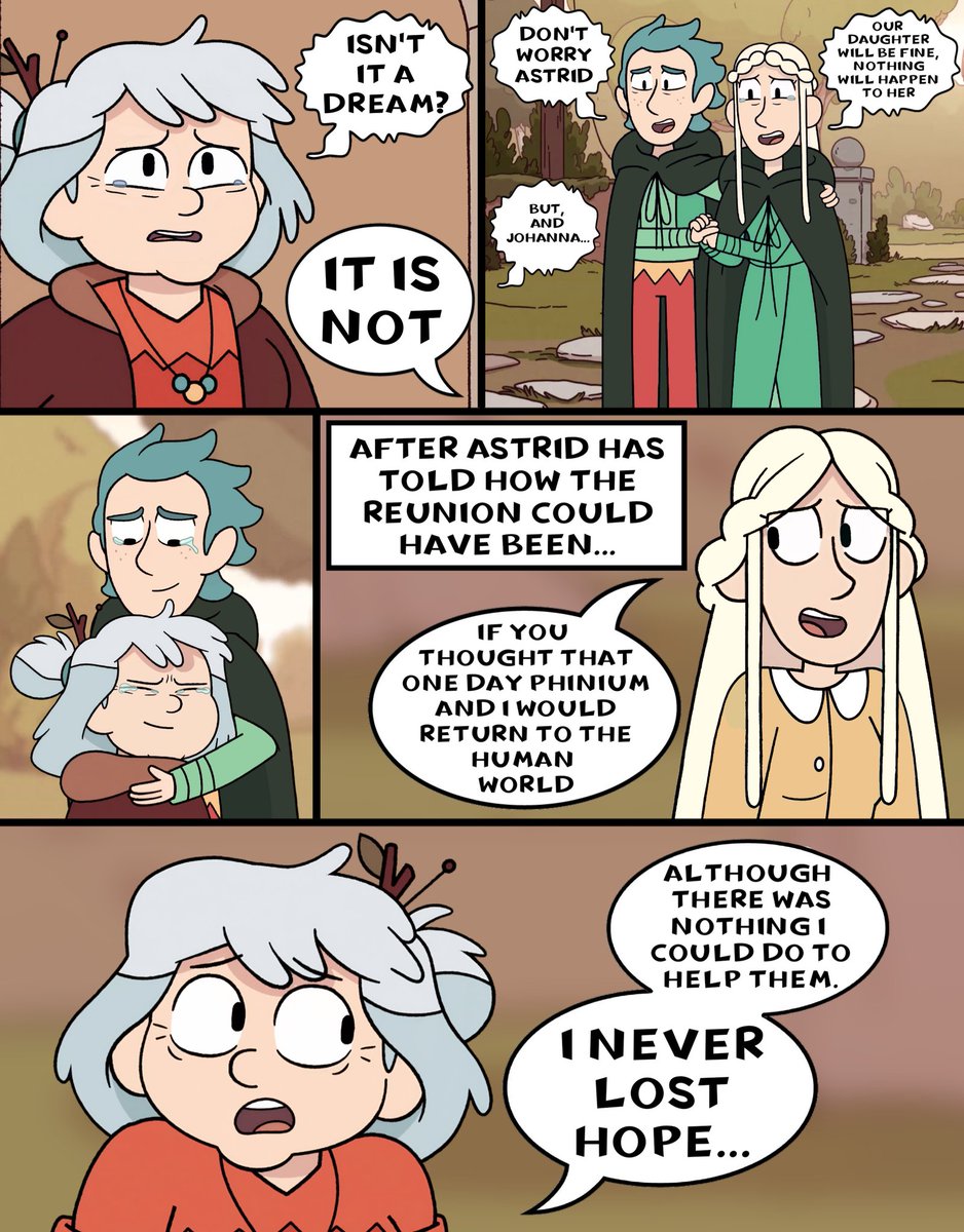 HJPLA_255's tweet image. WHAT IF JOHANNA&apos;S PARENTS HAD MANAGED TO RETURN TO THE HUMAN WORLD?

(This would possibly have been Astrid&apos;s Reaction upon seeing them again after a Long Time) 😢

#SaveJohannaParents #Phinium #Lydia #Astrid #HildaTheSeries #Hilda #Netflix