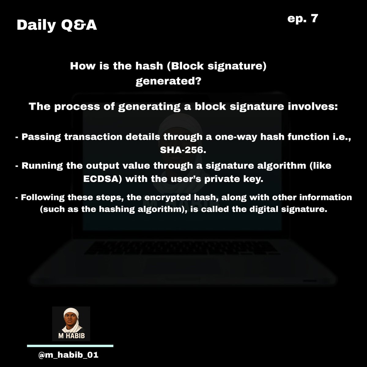 mhabib_01's tweet image. Daily Q &amp;amp;A

Ep. 7

#Web3Africa #RWA #threadseries #blockchaintechnology