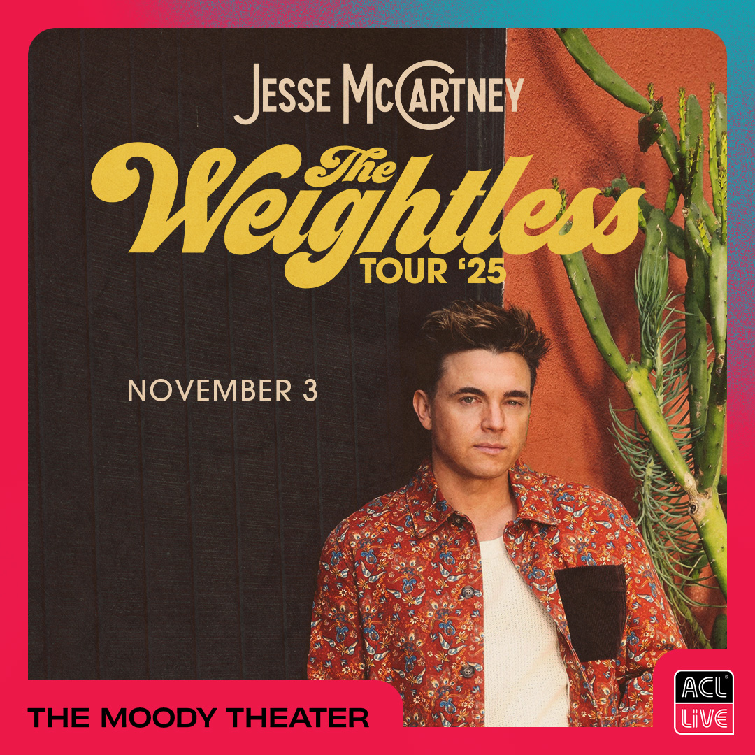ACL Live (@acllive) on Twitter photo 📣 JUST ANNOUNCED: <a href="/JesseMcCartney/">Jesse McCartney</a> is bringing The Weightless Tour to ACL Live on November 3rd!
🎟️ Tickets are on sale Friday 10AM at spr.ly/60164waW0
Want a presale code? Sign up today at 📩 spr.ly/60194waWN
See you at the show! 📣 JUST ANNOUNCED: <a href="/JesseMcCartney/">Jesse McCartney</a> is bringing The Weightless Tour to ACL Live on November 3rd!
🎟️ Tickets are on sale Friday 10AM at spr.ly/60164waW0
Want a presale code? Sign up today at 📩 spr.ly/60194waWN
See you at the show!