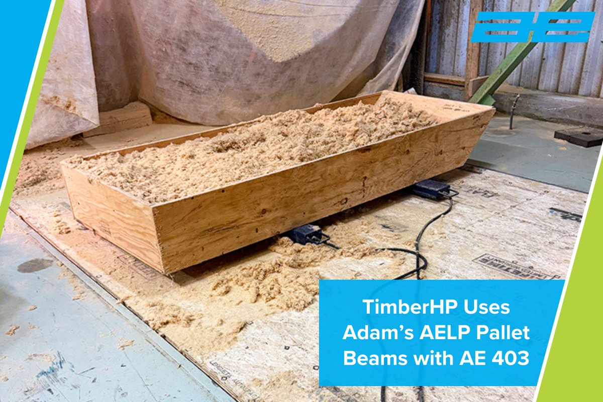 Thank you to <a href="/TimberHP/">TimberHP</a> for choosing Adam Equipment as part of your innovative manufacturing process. Our AELP pallet beams help support your commitment to sustainable, high-performance insulation. View our whole case study here:  zurl.co/8tkss #scale #balance #casestudy