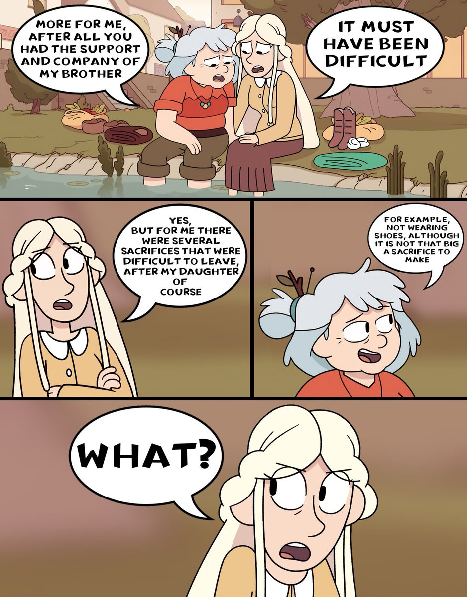 HJPLA_255's tweet image. WHAT IF JOHANNA&apos;S PARENTS HAD MANAGED TO RETURN TO THE HUMAN WORLD?

(This would possibly have been Astrid&apos;s Reaction upon seeing them again after a Long Time) 😢

#SaveJohannaParents #Phinium #Lydia #Astrid #HildaTheSeries #Hilda #Netflix