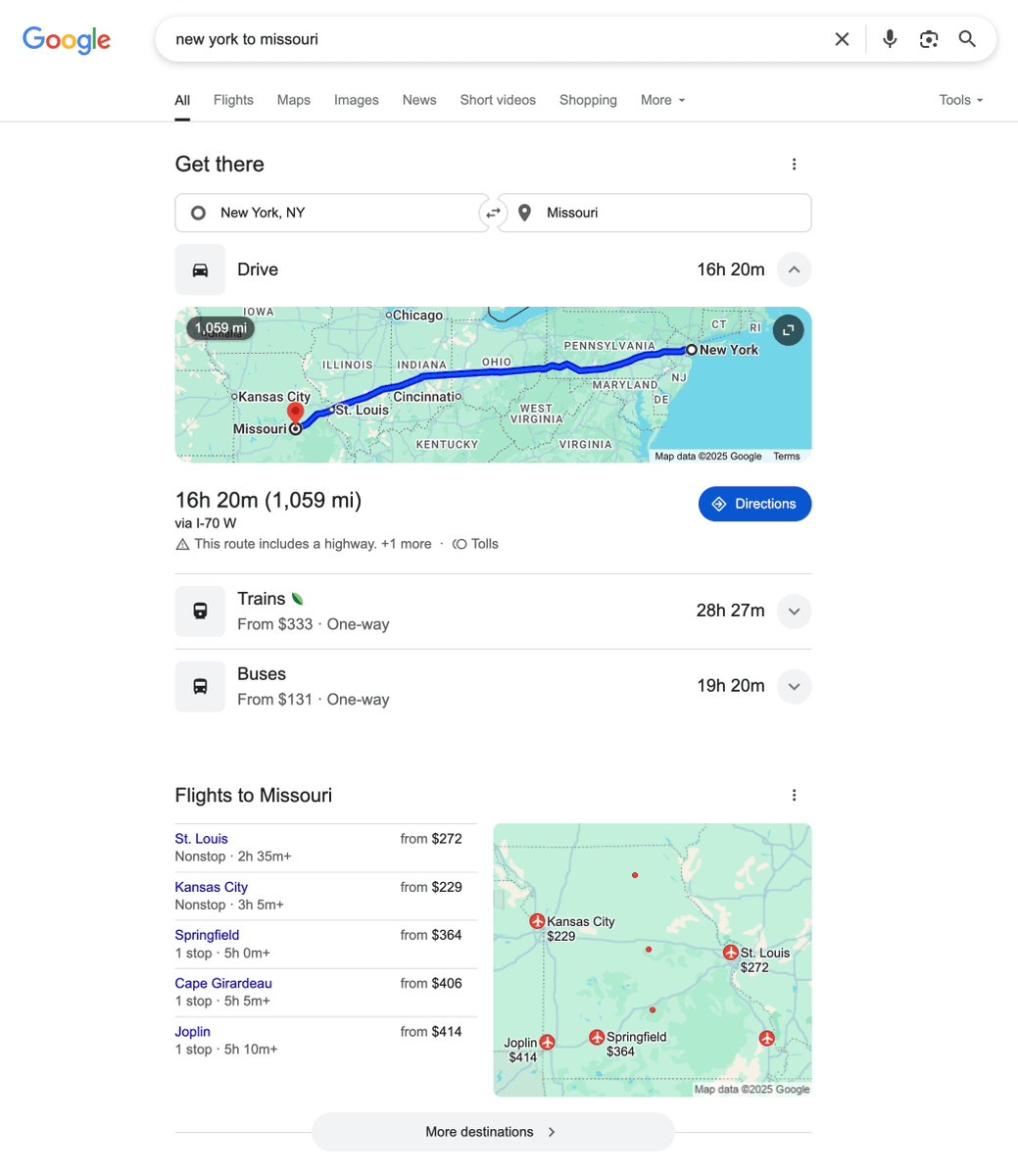 Google Search rolling out new directions interface seroundtable.com/google-search-… via <a href="/shemiadhikarath/">Shameem Adhikarath</a>