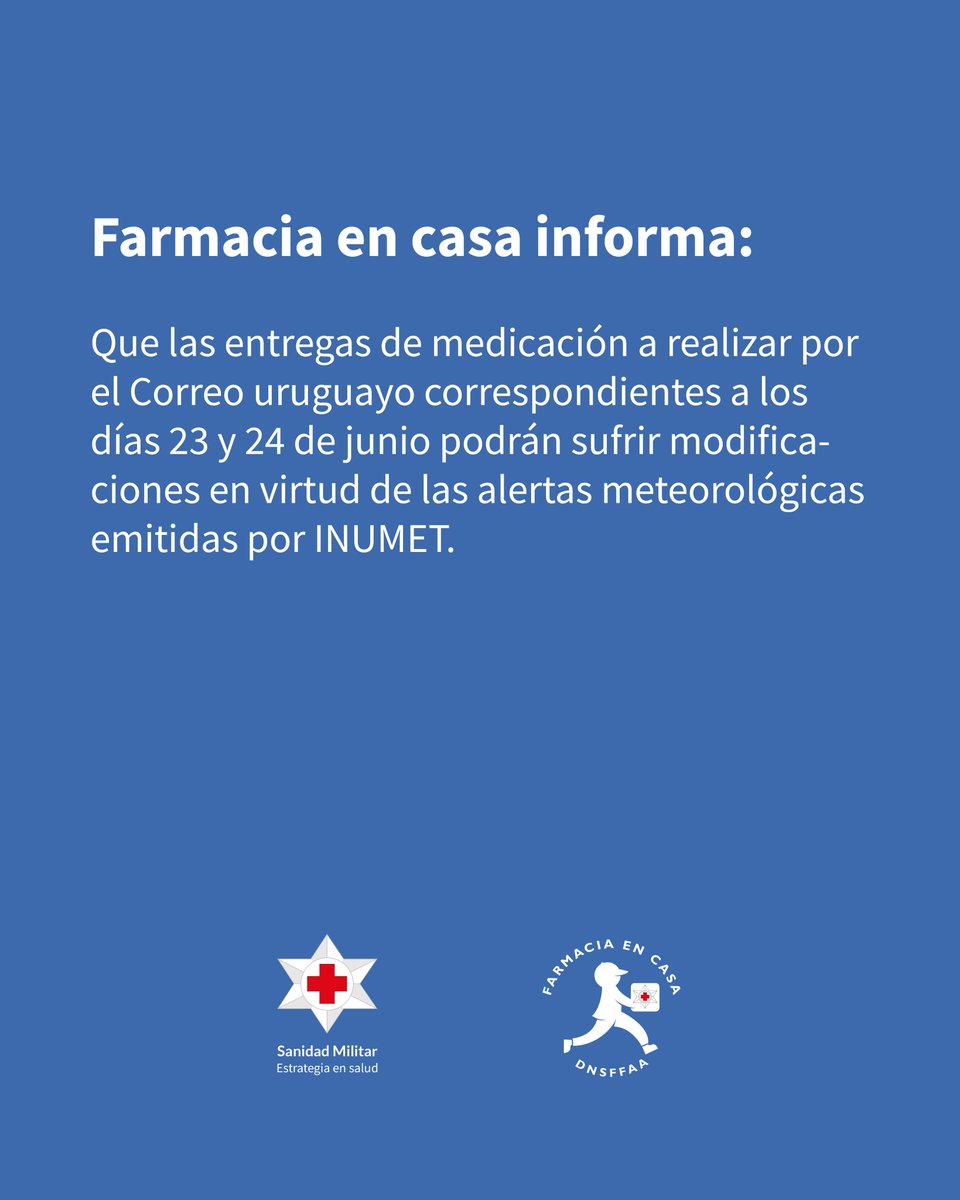 🔔Farmacia en casa informa