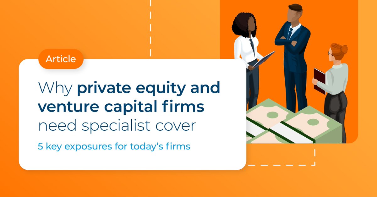 From fintech to AI, investors are chasing innovation. But with high rewards come high exposures. Do you know the top five risks PE and VC funds face—and how to protect against them?
Get them all here 👉hubs.ly/Q03t7knM0

 #CFC #PrivateEquity #VentureCapital #insurance