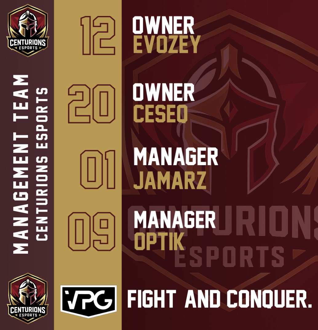 Centurions Esports tweet media