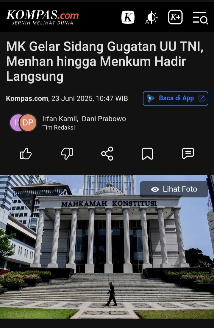 Menurut kalian.
Kira2 endingnya gimana?

nasional.kompas.com/read/2025/06/2…
