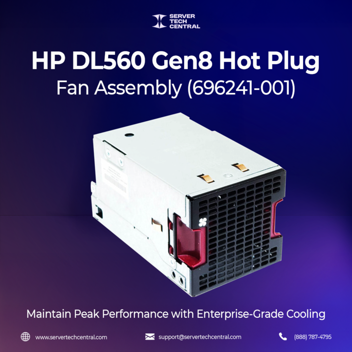 servertcentral's tweet photo. 🌀 HP DL560 Gen8 Hot Plug Fan (696241-001)
🖥️Keep your servers cool and your uptime uninterrupted.
💡Engineered for efficient thermal control.

#HPEParts 
#HotPlugFan 
#DL560Gen8 
#ServerCooling 
#ServerTechCentral https://t.co/MbpO4GidPL