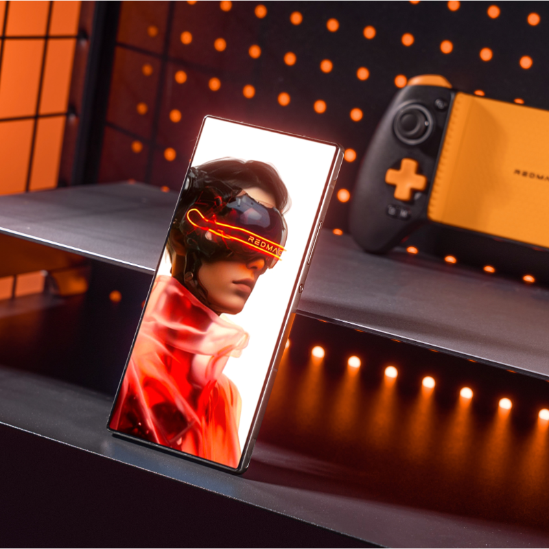 redmagicgaming's tweet photo. Pre-orders are live for the #REDMAGIC10Air Flare!
Grab the flashiest colorway yet before it’s gone. ⚡