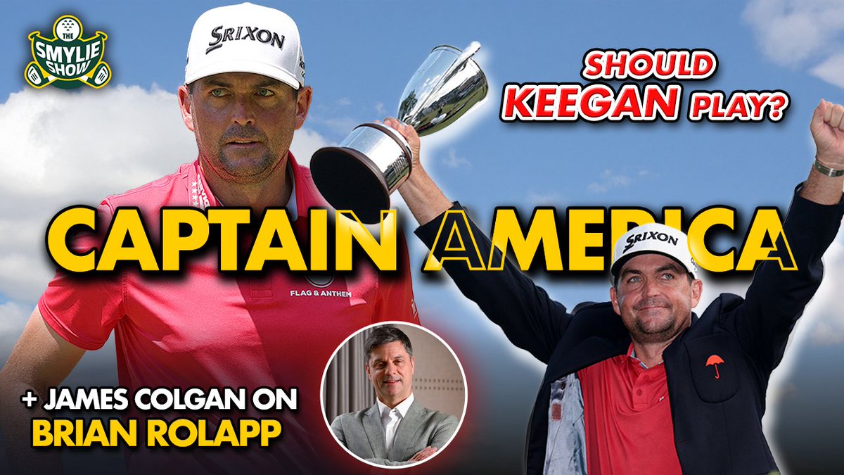 Should Keegan be the first playing captain since 1963? More on <a href="/Keegan_Bradley/">Keegan Bradley</a> + Interview with <a href="/jamescolgan26/">James Colgan</a> on new PGA Tour CEO Brian Rolapp in our newest episode, available now ⬇️

LINK: youtu.be/7ZfD29x9kKQ