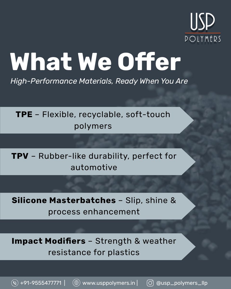 USP POLYMERS LLP (@usp_llp) / Posts / X